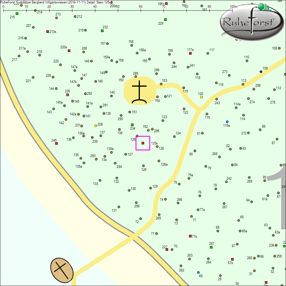 Detailkarte zu Stein 125s