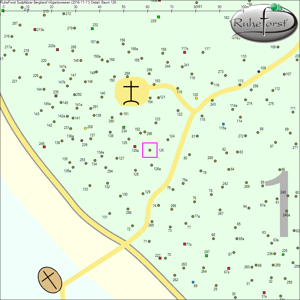 Detailkarte zu Baum 126