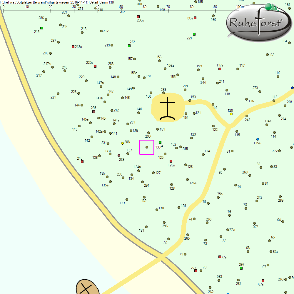 Detailkarte zu Baum 138