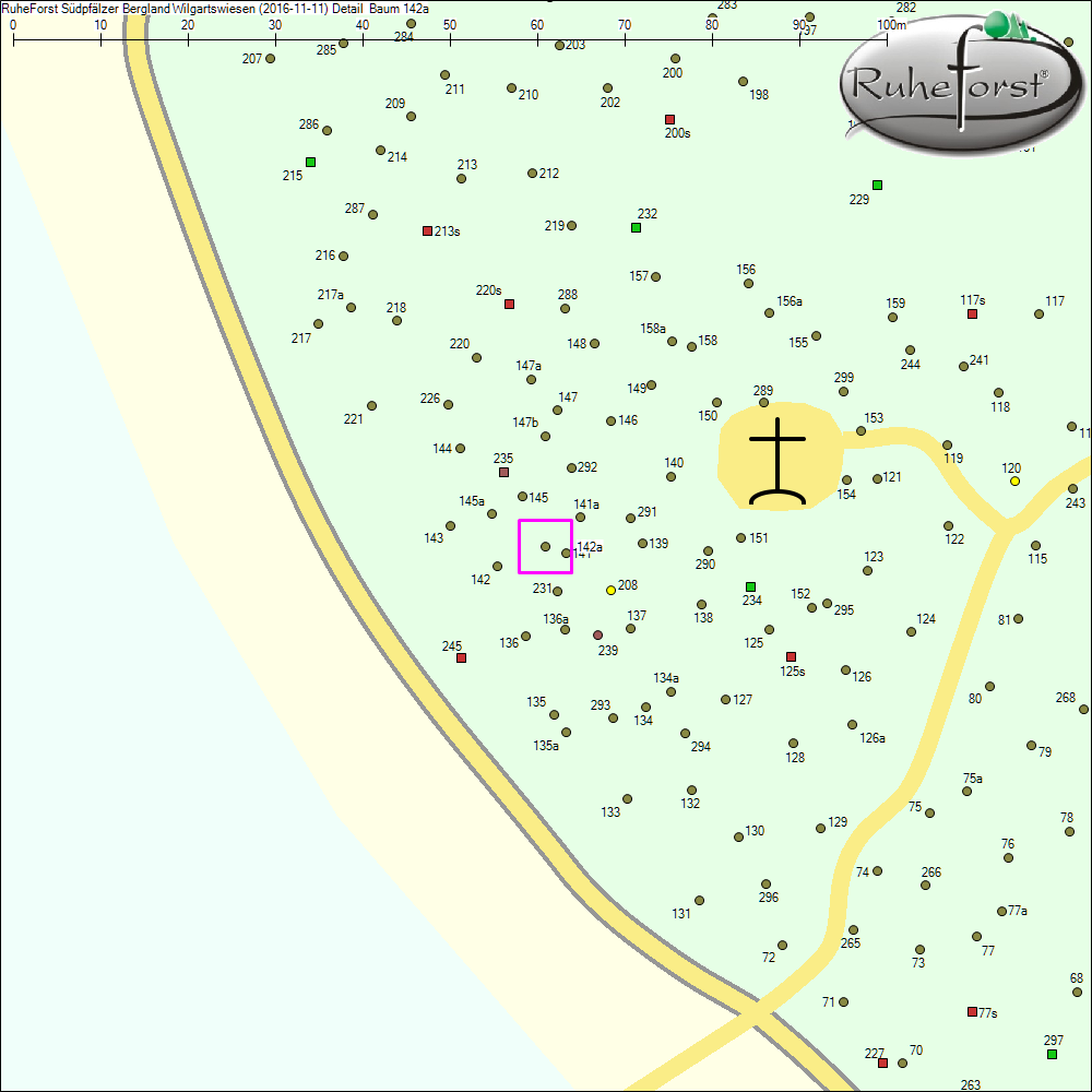 Detailkarte zu Baum 142a