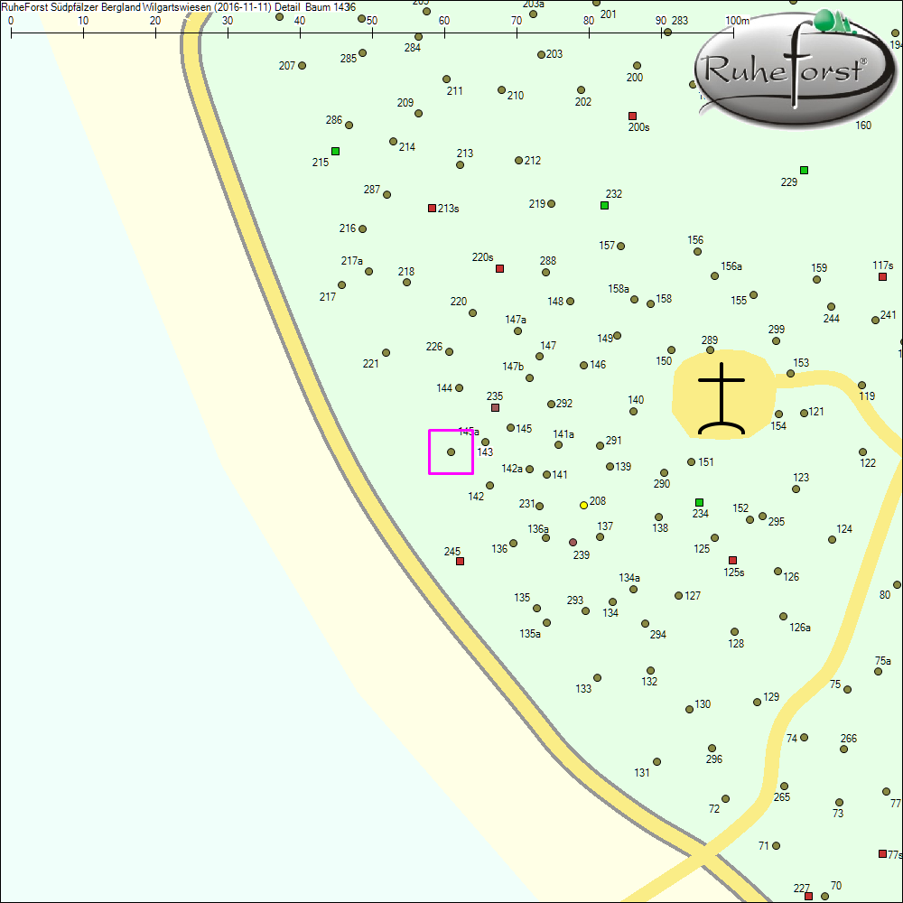 Detailkarte zu Baum 143