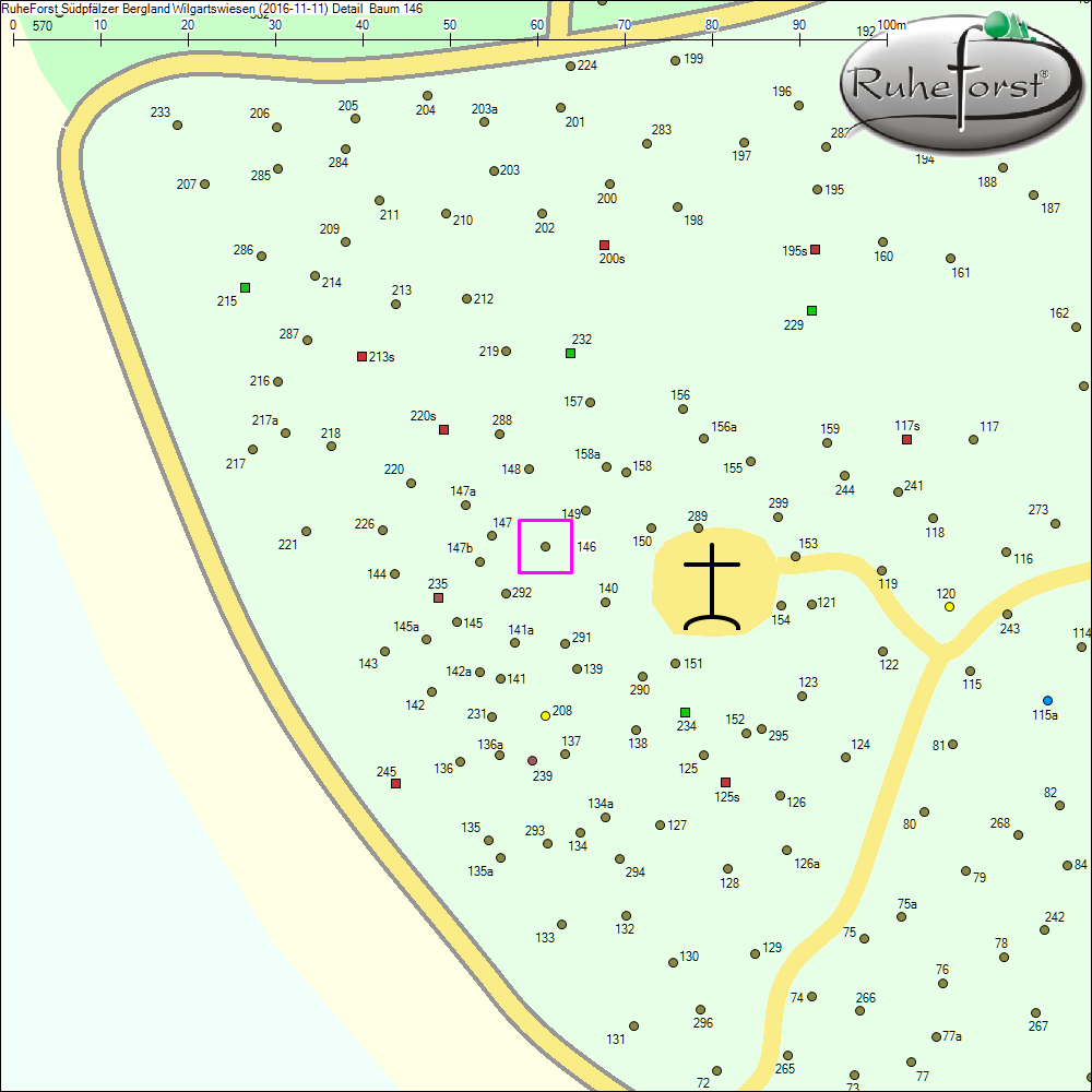 Detailkarte zu Baum 146