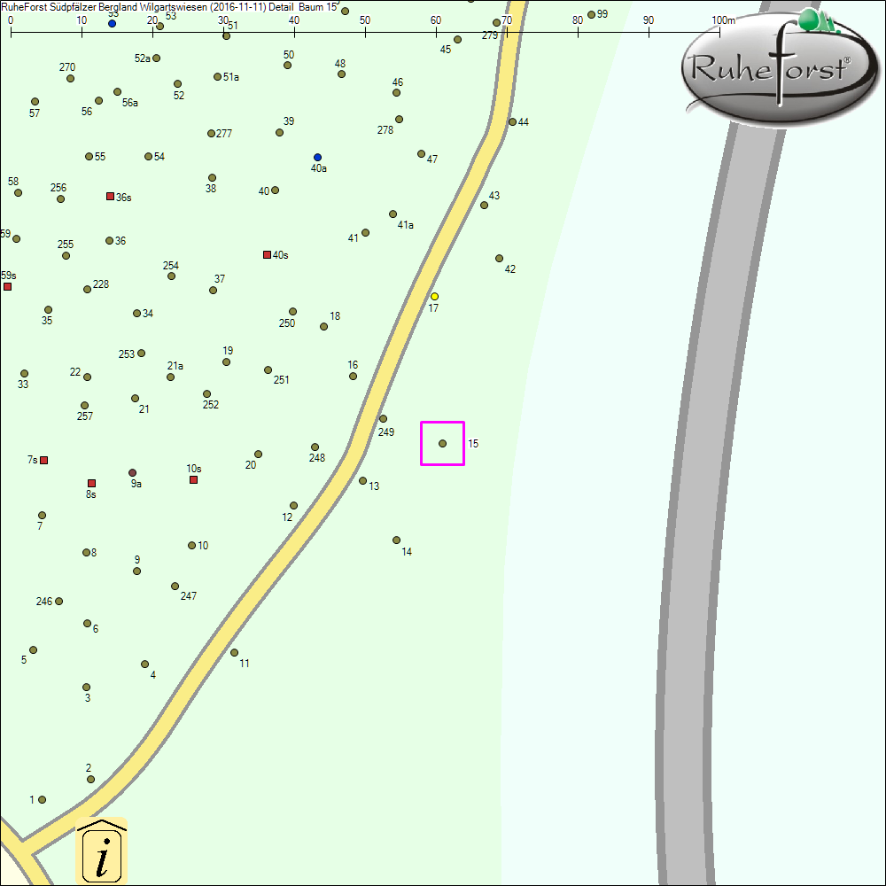 Detailkarte zu Baum 15