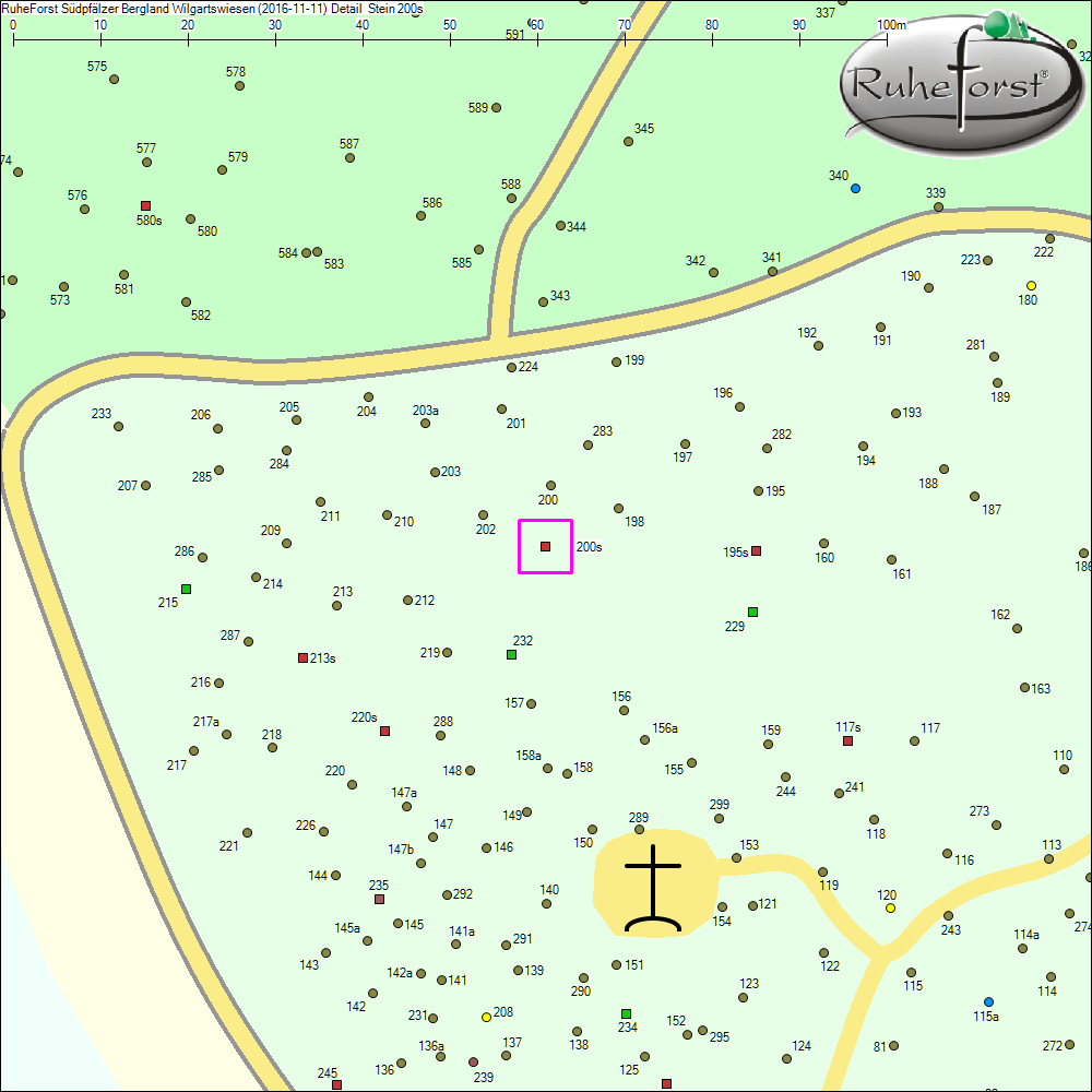 Detailkarte zu Stein 200s