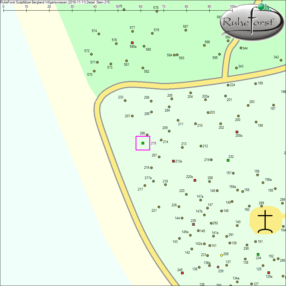 Detailkarte zu Stein 215