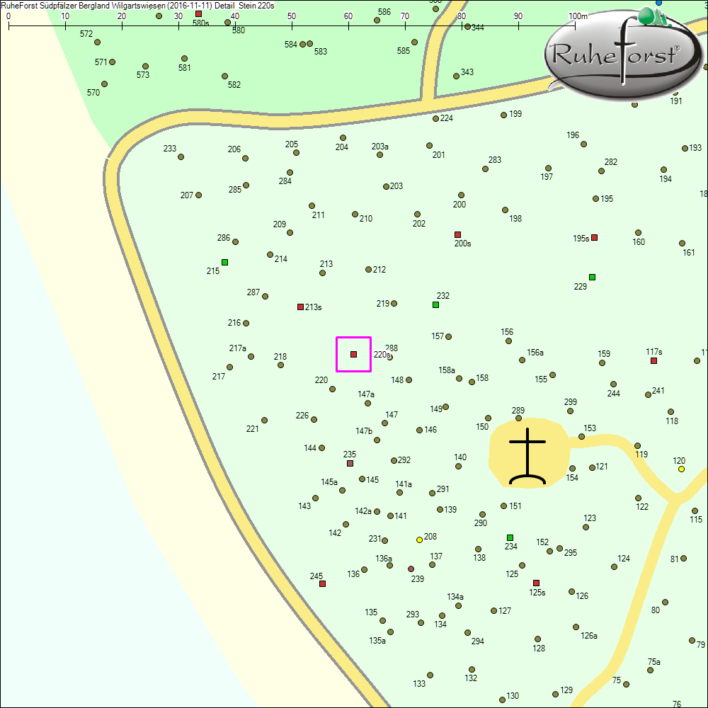 Detailkarte zu Stein 220s