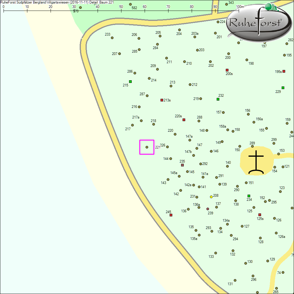 Detailkarte zu Baum 221