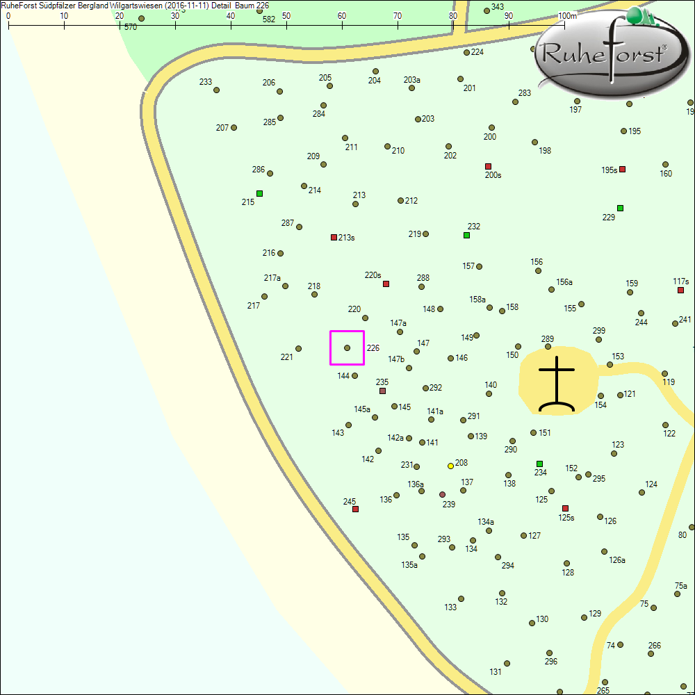 Detailkarte zu Baum 226