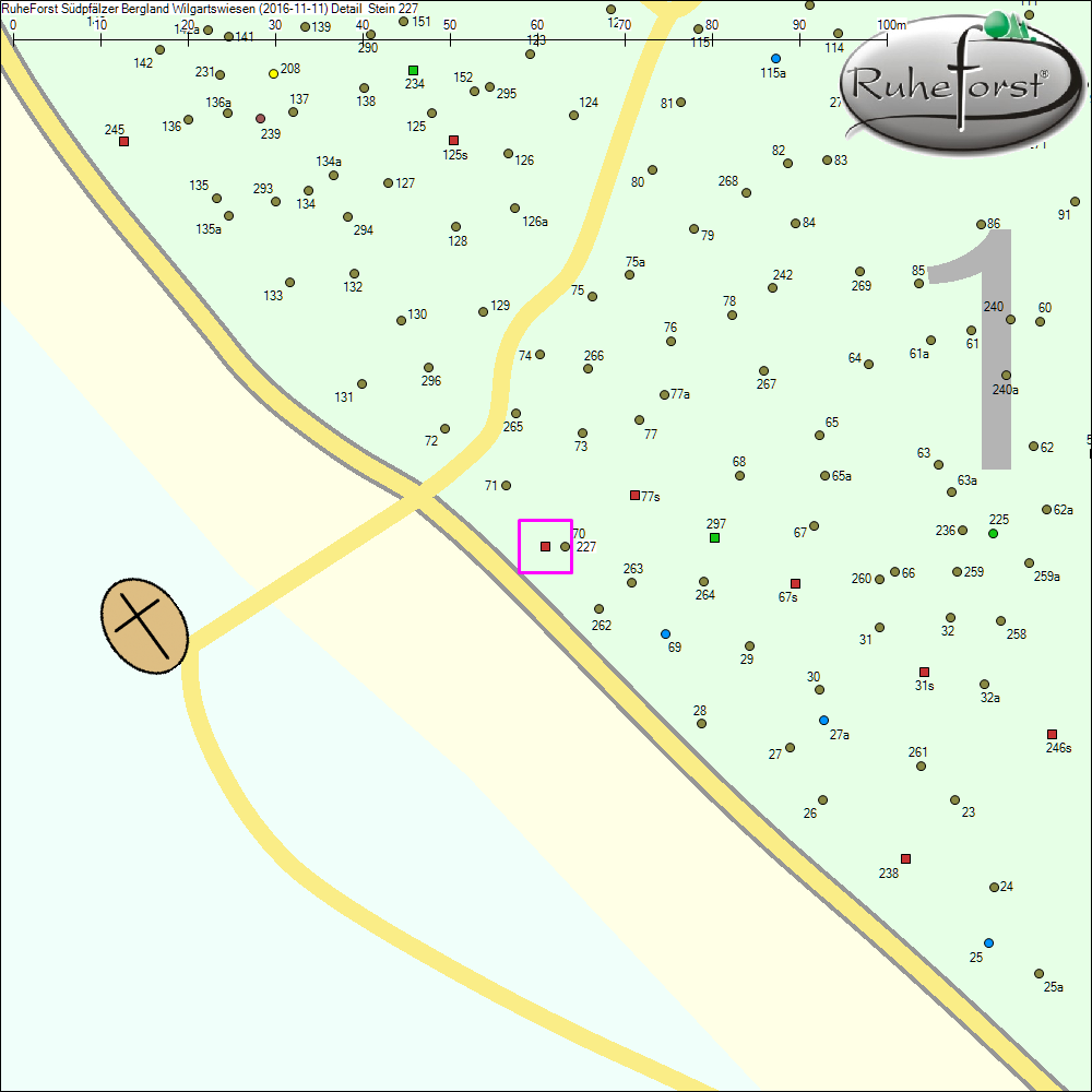 Detailkarte zu Stein 227