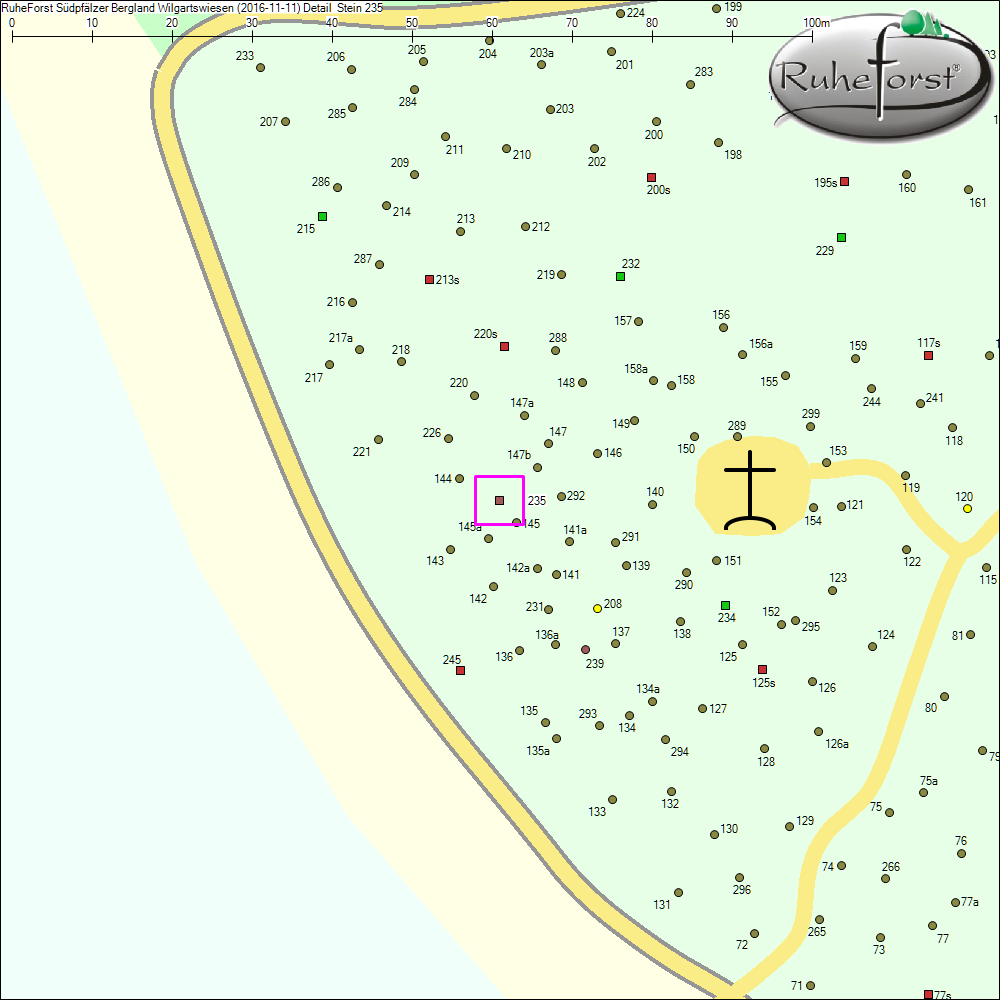 Detailkarte zu Stein 235