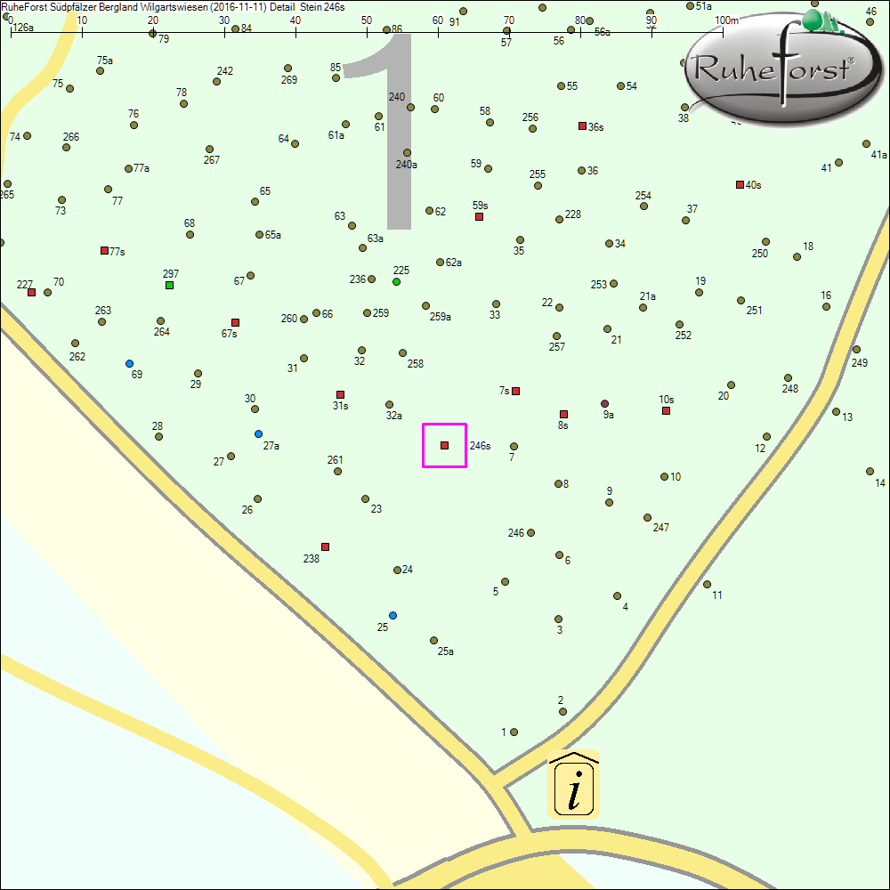 Detailkarte zu Stein 246s