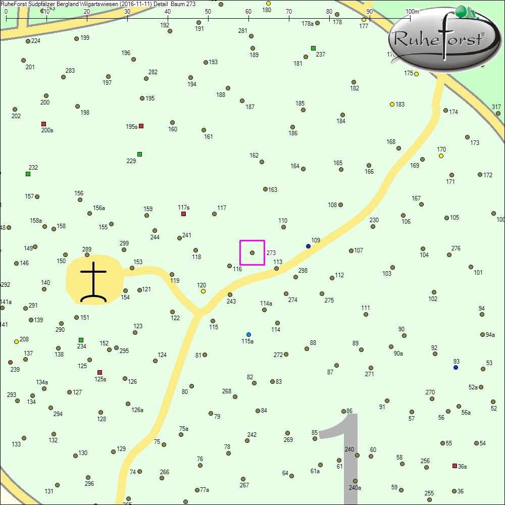 Detailkarte zu Baum 273