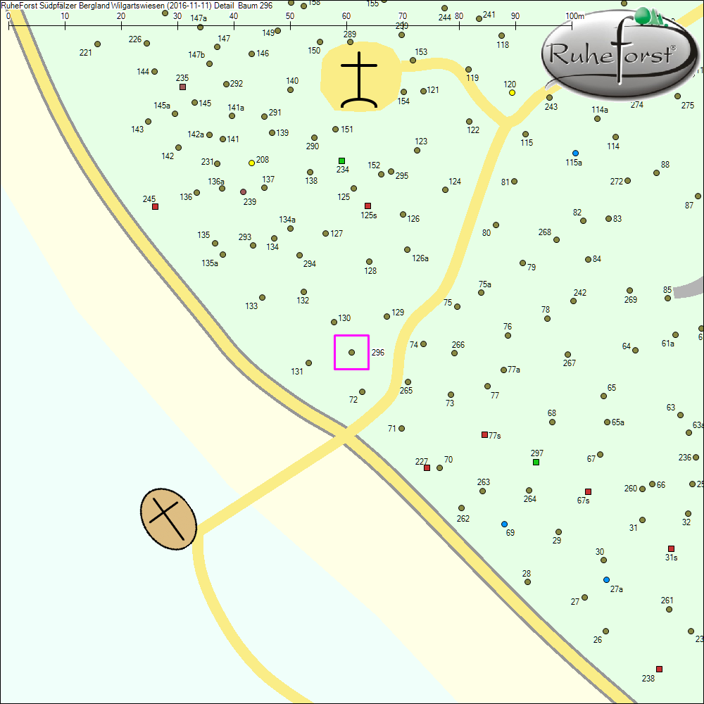 Detailkarte zu Baum 296