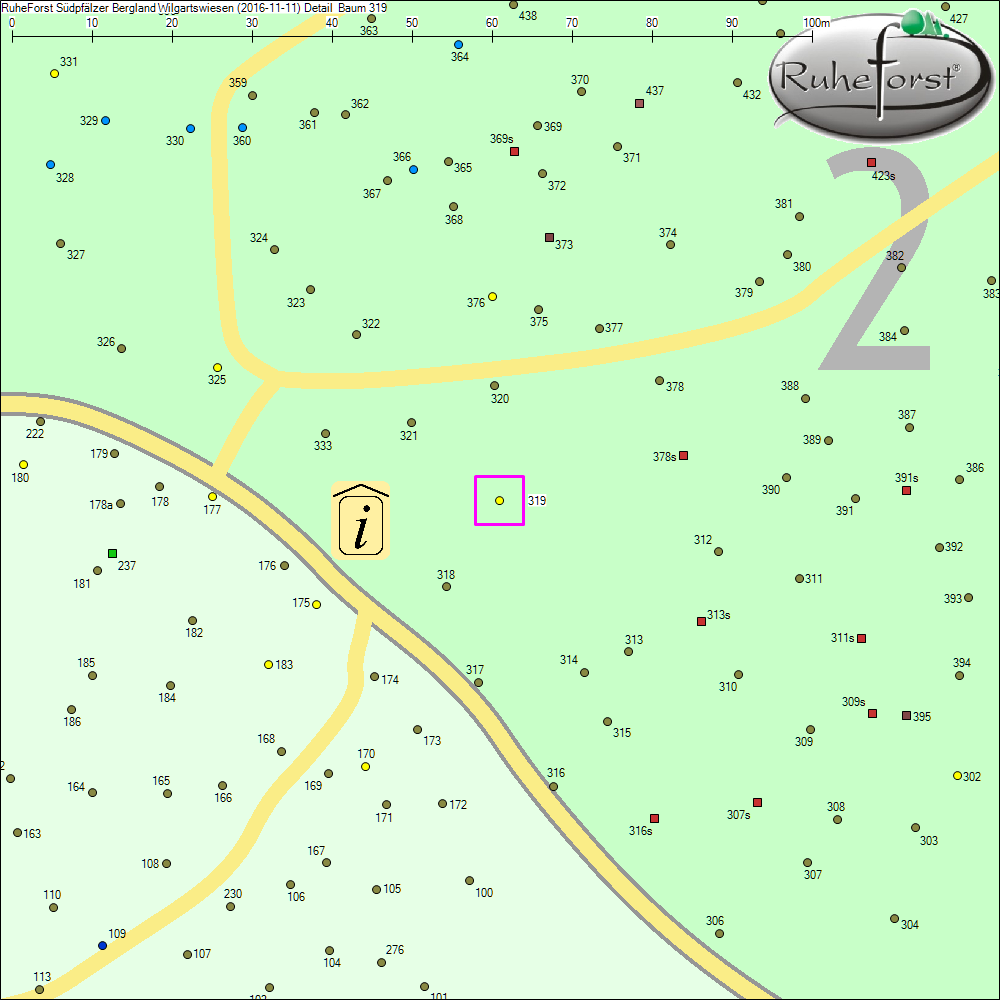 Detailkarte zu Baum 319