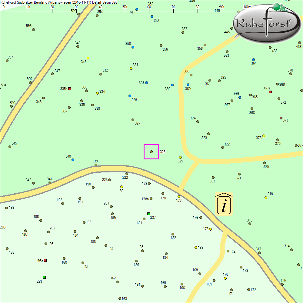 Detailkarte zu Baum 326