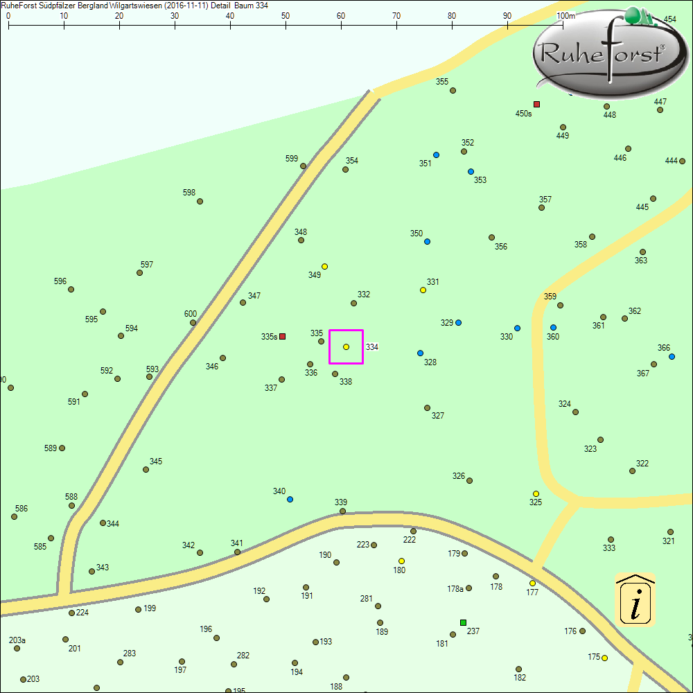 Detailkarte zu Baum 334