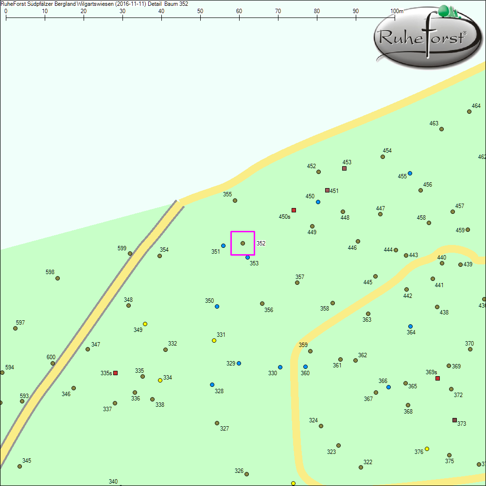 Detailkarte zu Baum 352