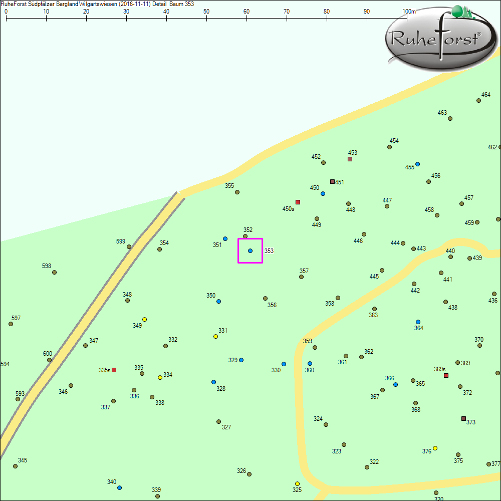 Detailkarte zu Baum 353