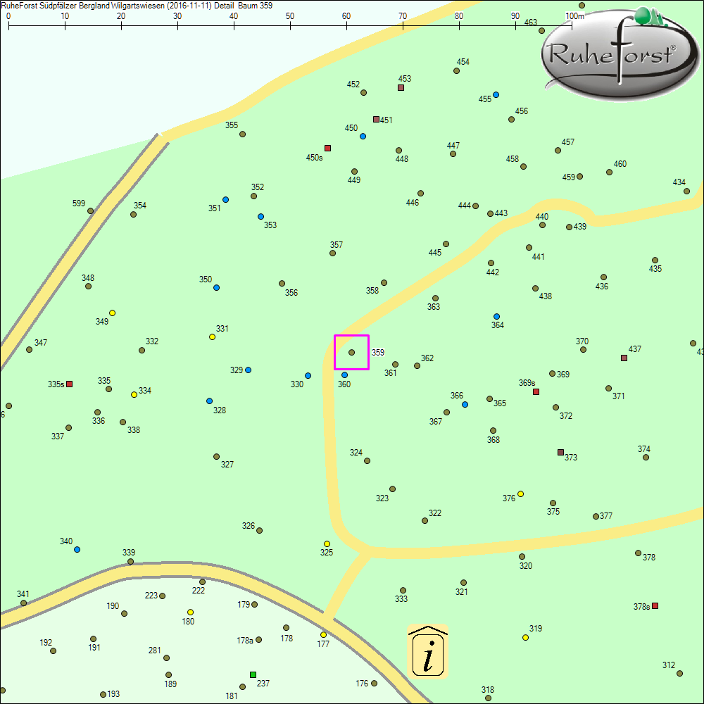 Detailkarte zu Baum 359
