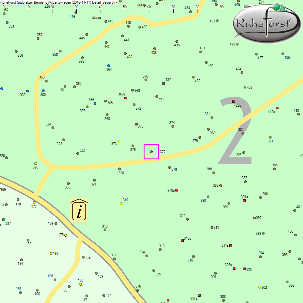 Detailkarte zu Baum 377