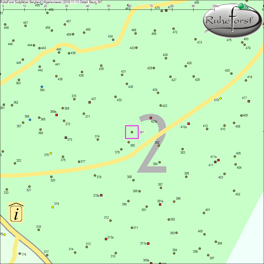 Detailkarte zu Baum 381