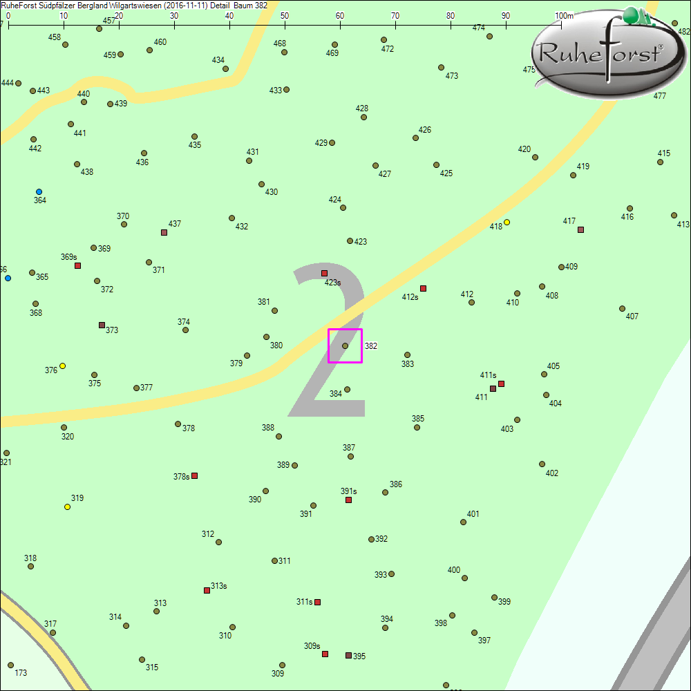 Detailkarte zu Baum 382