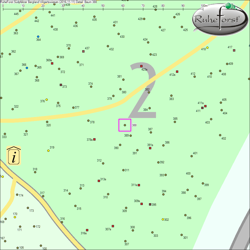 Detailkarte zu Baum 388