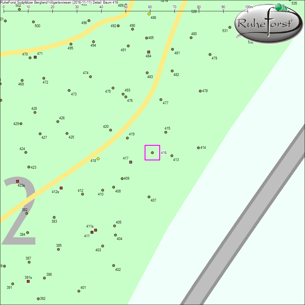 Detailkarte zu Baum 416