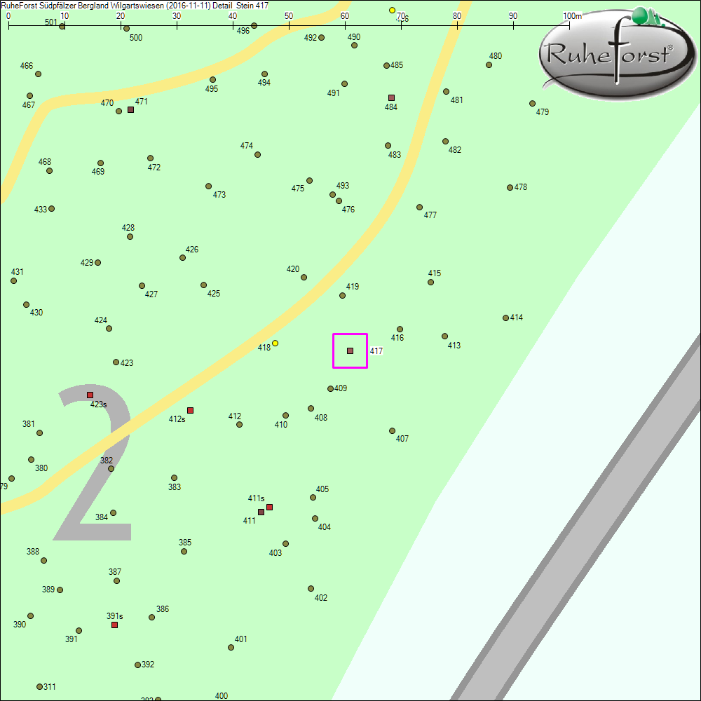 Detailkarte zu Stein 417