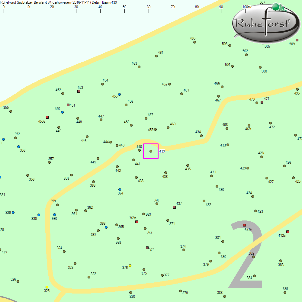 Detailkarte zu Baum 439
