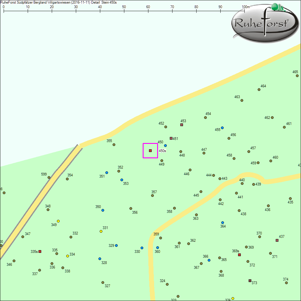 Detailkarte zu Stein 450s