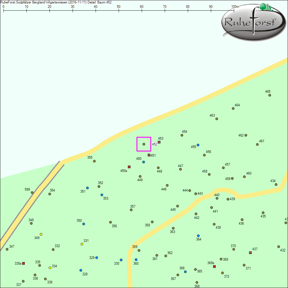 Detailkarte zu Baum 452