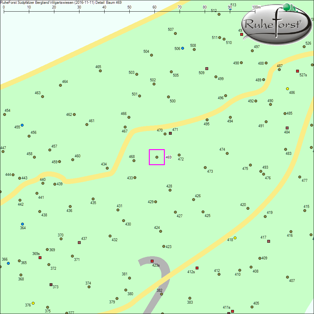 Detailkarte zu Baum 469