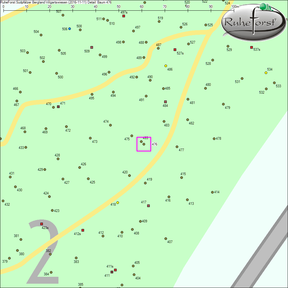 Detailkarte zu Baum 476