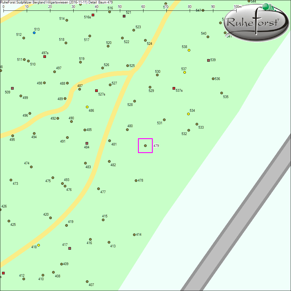 Detailkarte zu Baum 479
