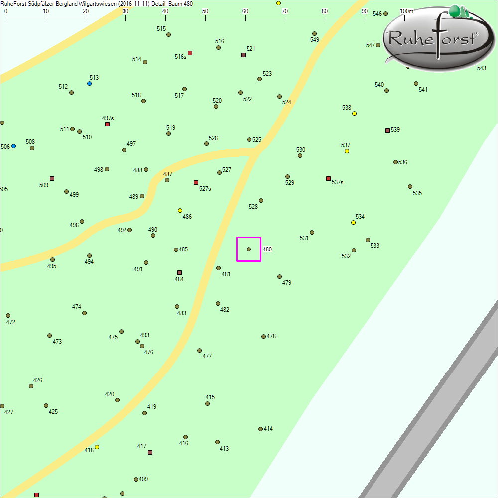 Detailkarte zu Baum 480