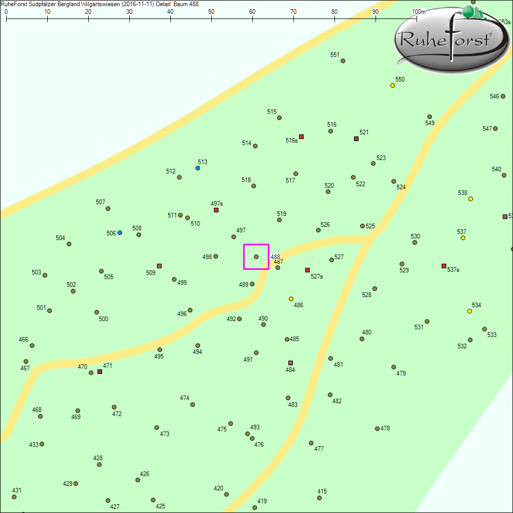 Detailkarte zu Baum 488