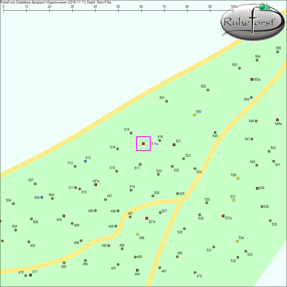 Detailkarte zu Stein 516s
