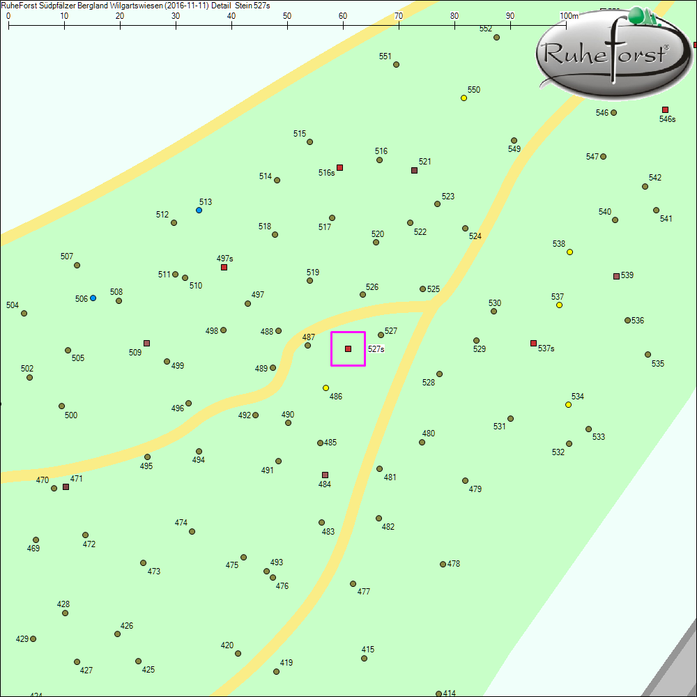 Detailkarte zu Stein 527s