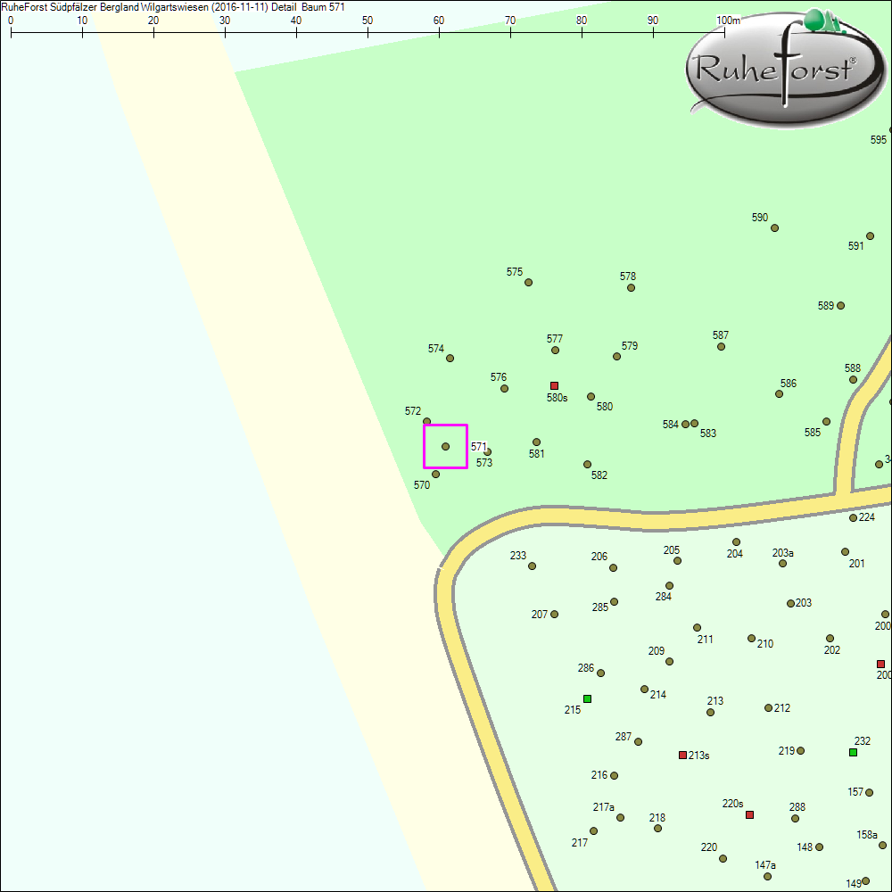 Detailkarte zu Baum 571