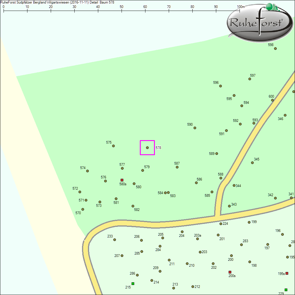Detailkarte zu Baum 578
