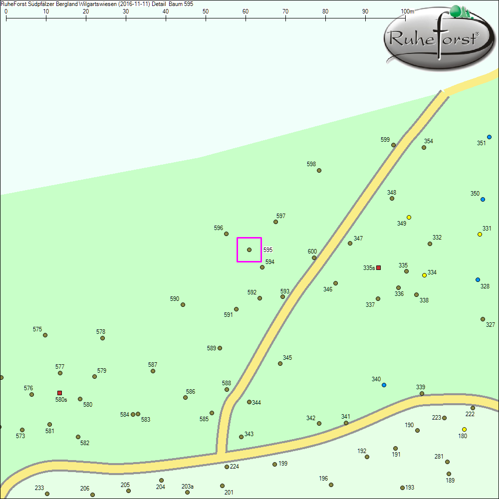 Detailkarte zu Baum 595