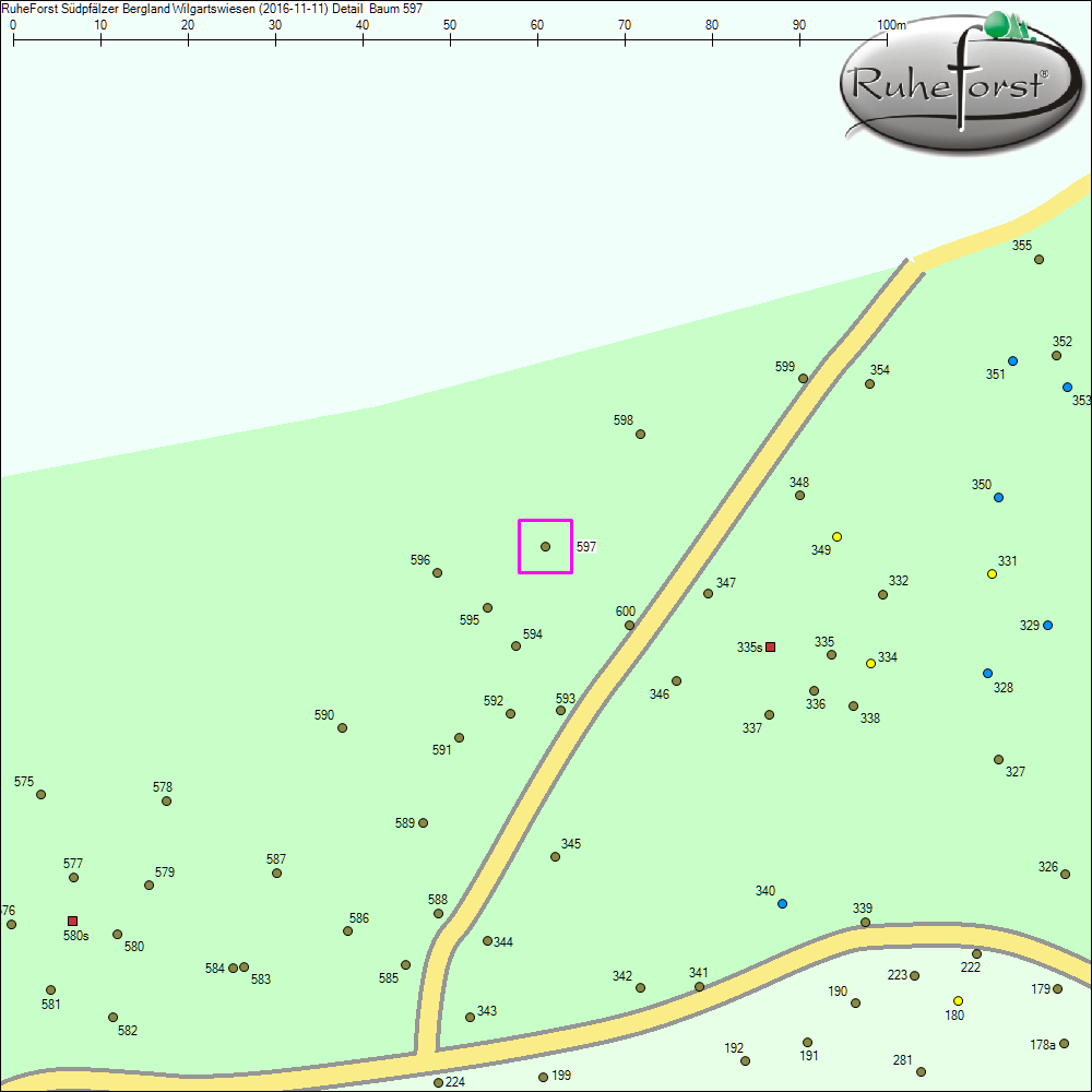 Detailkarte zu Baum 597