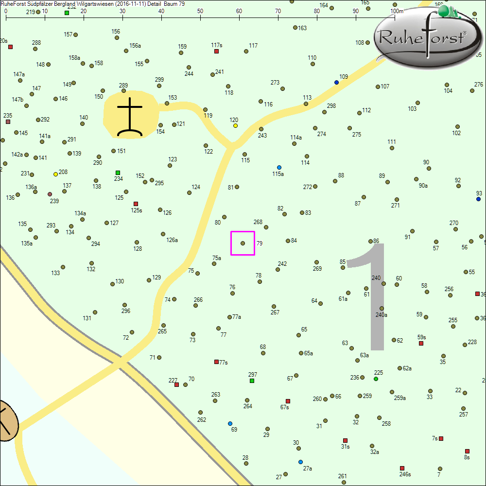 Detailkarte zu Baum 79