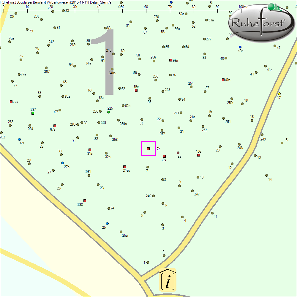 Detailkarte zu Stein 7s